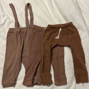 Bundle of Brown Neutral/ Minimalist Pants